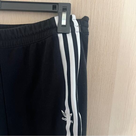 Adidas High Rise Split Ankle Side Zip Track Pant L - Picture 5 of 8
